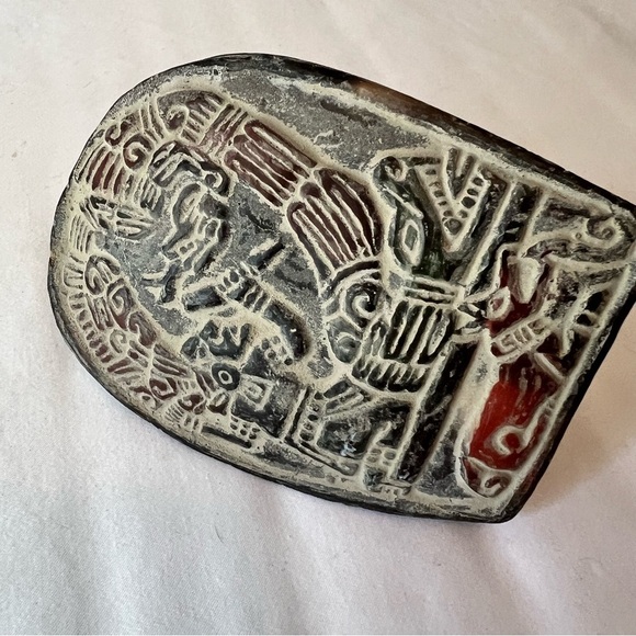 Aztec Terracotta Artifact Mexican Folk Art Object - Picture 3 of 8